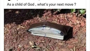 Nemu uang sebanyak ini, kira-kira apa yang bakal kamu lakukan? Foto: funnyposts via Bored Panda