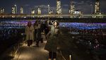 17 Ribu Lampu Sulap Tanah Lapang di New York Bak Negeri Dongeng