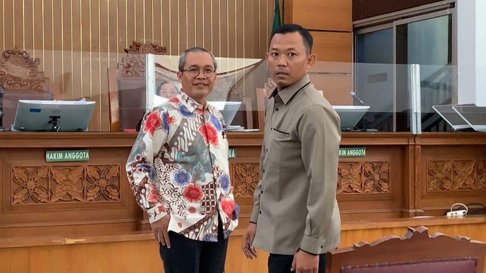Allexander Marwata dan staf Firli Bahuri di Sidang Praperadilan