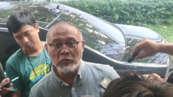 Anggota Dewan Pakar Timnas AMIN Bambang Widjojanto (Dwi/detikcom)