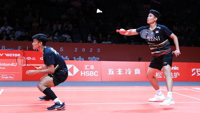 Bagas Maulana/Muhammad Shohibul Fikri bertekad mengambil poin di laga terakhir. Ambisi itu mereka ungkapkan usai kalah 2 kali di fase Grup B BWF World Tour Finals 2023.
