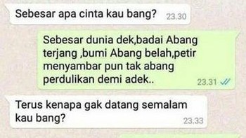 Payah, kalah sama gerimis. Foto: Twitter/nunumhr