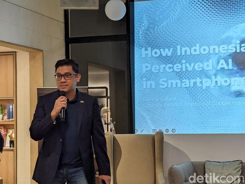 Country Head of Android of Google Indonesia Denny Galant