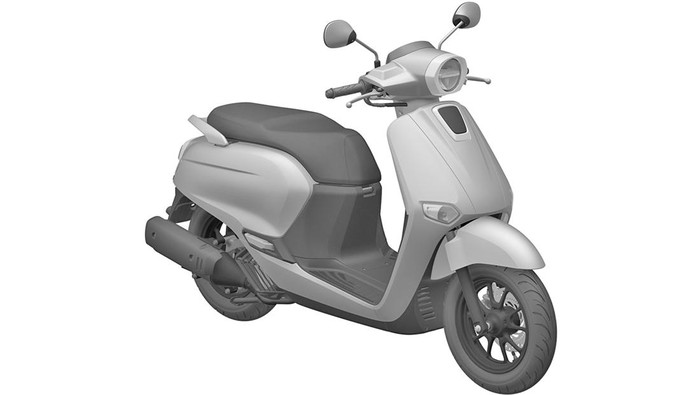 Desain Motor Diduga Honda Giorno Terdaftar di Indonesia