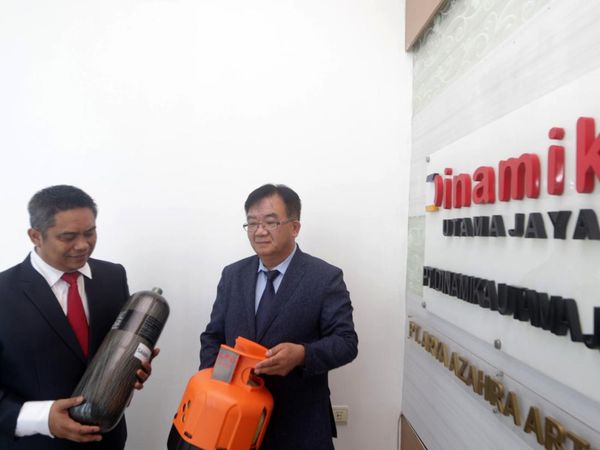 Gandeng Korsel Kembangkan Tabung Gas Komposit (CNG)