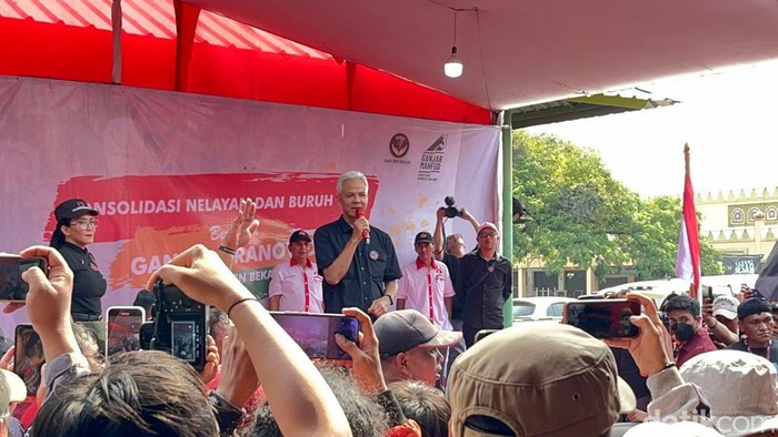 Ganjar Pranowo di Bekasi, Jawa Barat