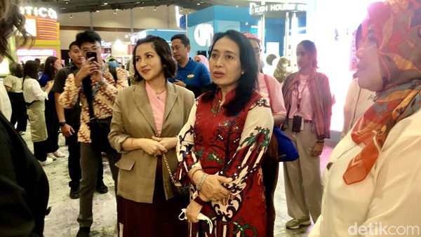 Giliran Menteri PPPA Berkunjung ke Jakarta X Beauty 2023