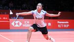 Foto: Gregoria Alami Kekalahan Kedua di BWF World Tour Finals 2023