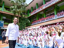Kunjungi SMKN 3 Malang, Jokowi: Sudah ke Sumatera sampai Papua, Ini SMK Terbaik