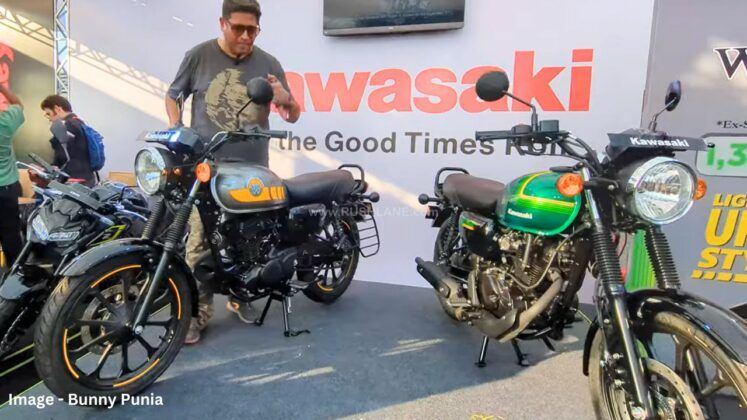Kawasaki W175 Street meluncur di India.