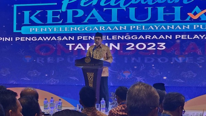 Ketua Ombudsman RI, Mokhammad Najih (Adrial/detikcom)