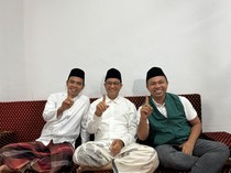 Potret Semringah UAS Sampaikan Dukung Anies-Muhaimin di Pilpres 2024