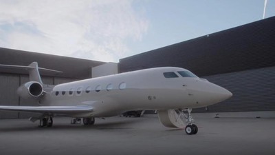 Mengintip Isi Jet Pribadi Kim Kardashian Senilai Rp 2,3 T
