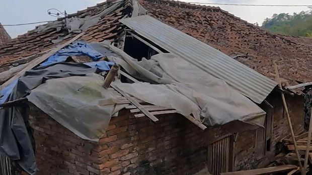 Kondisi rumah Karsinah dan Subero