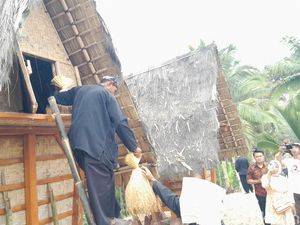 Mengenal Leuit Tempat Penyimpanan Padi di Pangandaran yang Melegenda