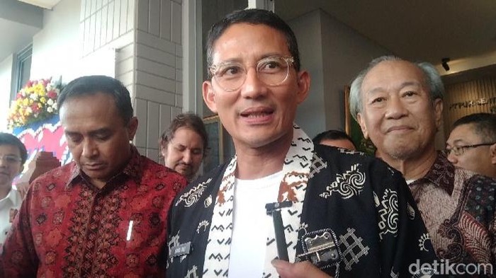 Menteri Pariwisata dan Ekonomi Kreatif (Menparekraf) Sandiaga Uno.