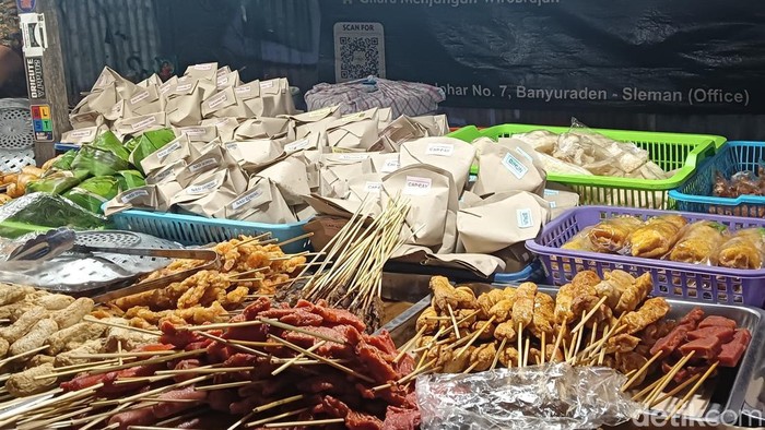 Menu angkringan.