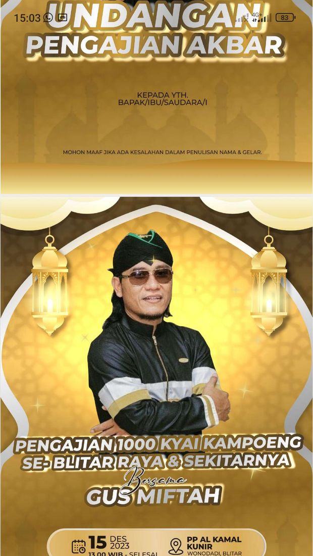 Pelanggaran kampanye Blitar