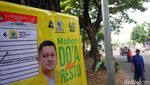 Semrawutnya Baliho-Baliho Caleg di Surabaya