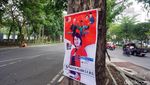 Semrawutnya Baliho-Baliho Caleg di Surabaya