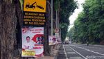 Semrawutnya Baliho-Baliho Caleg di Surabaya