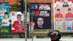 Semrawutnya Baliho-Baliho Caleg di Surabaya