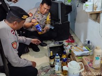 Digerebek Polisi, Bunker Penyimpanan Miras di Klaten Terbongkar
