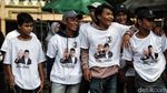 Ragam Gaya Pendukung Ganjar-Mahfud di Bekasi