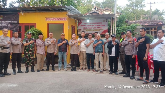 Polres Jaksel berharap Siskamling menjadi benteng dalam cegah tangkal gangguan kamtibmas.