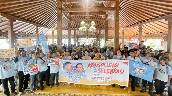 Relawan Gaspoll Bro Prabowo-Gibran Yogyakarta.