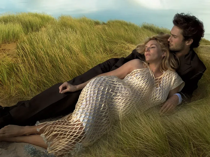 Sienna Miller pemotretan kehamilan.