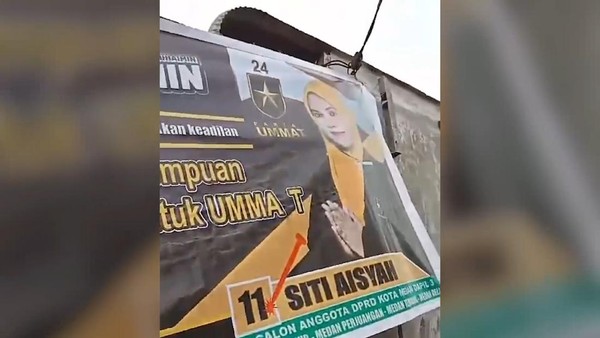 Akhir Damai Caleg DPRD Medan dan Penyewa Kios yang Ribut gegara Spanduk