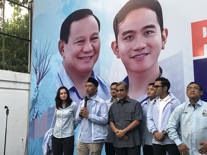 Tim Kampanye Nasional (TKN) Fanta Bidang Pemilih Muda Prabowo Subianto-Gibran Rakabuming Raka meluncurkan platform digital bernama pemilihmuda.id (Firda/detikcom)
