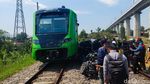Ini Penampakan Mobil yang Ditabrak KA Feeder Whoosh di Bandung