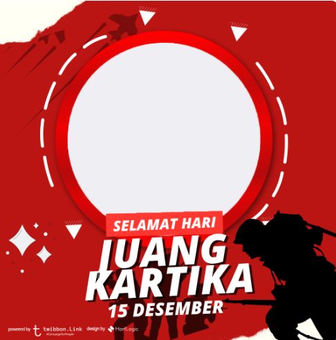 Twibbon Hari Juang Kartika TNI AD ke-78 Tahun 2023
