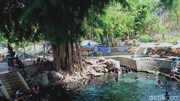 Umbul Kapilaler di Desa Karanglo, Kecamatan Polanharjo, Klaten.