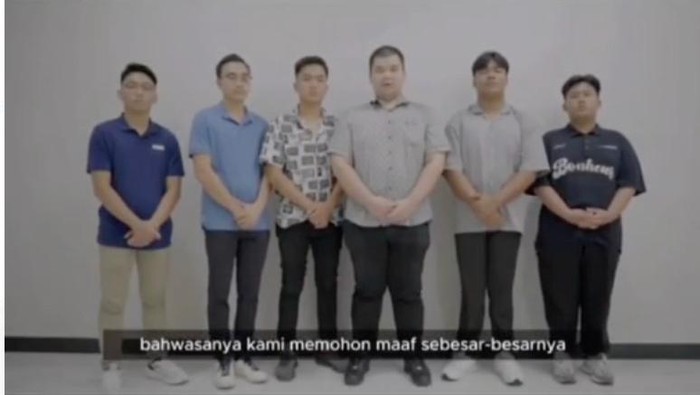 Video mahasiswa diduga Unpri klarifikasi penemuan mayat di lantai 9. (Istimewa)