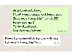 10 Chat Mahasiswa dan Dosen yang Bikin Nyengir, Kocak Banget Asli