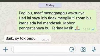 Masa bodoh sama hidup kamu, Nak. Foto: Foto: Instagram/dramakampus