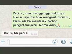 10 Chat Mahasiswa dan Dosen yang Bikin Nyengir, Kocak Banget Asli