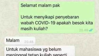 Tuntutlah ilmu sampai ke liang lahat. Foto: Instagram/dramakuliah