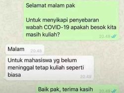10 Chat Mahasiswa dan Dosen yang Bikin Nyengir, Kocak Banget Asli