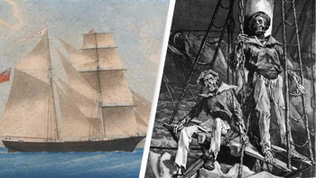 Cerita kapal berhantu begitu populer di kalangan masyarakat, tapi tidak ada yang bisa menandingi kepopuleran Mary Celeste. Ini merupakan kapal laut yang dibangun di Kanada dan diberi nama Amazon, sebelum kemudian dibeli oleh seorang Amerika yang menamainya Mary Celeste. Tanggal 4 Desember 1872, kapal hantu itu ditemukan mengambang di Pulau Azores. Kondisinya masih bagus, tidak ada yang baru dari catatan kapten, perbekalannya tak terganggu, dan barang-barang milik kru kapal masih utuh. Foto: Internet