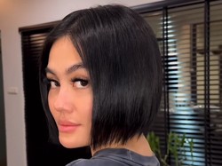 5 Potret Agnez Mo dengan Rambut Baru, Dipotong Gaya Bob Pendek