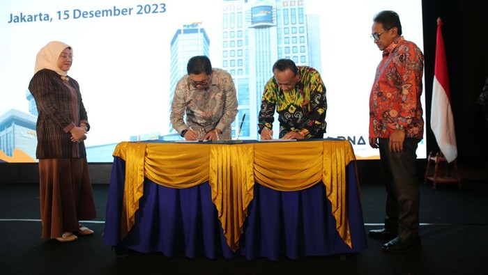 Bank Mandiri pemperbaharui perjanjian kerja bersama (PKB) dengan Serikat Pegawai. Acara ini turut dihadiri Menteri Ketenagakerjaan Ida Fauziyah.