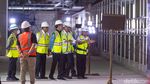 Berbatik & Berompi proyek, Jokowi Cek Proyek MRT Bundaran HI-Kota