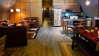 Rumah-rumah beton dan baja telah diubah fungsinya menjadi menyediakan tempat perlindungan yang menyelamatkan jiwa Foto: Dailymail