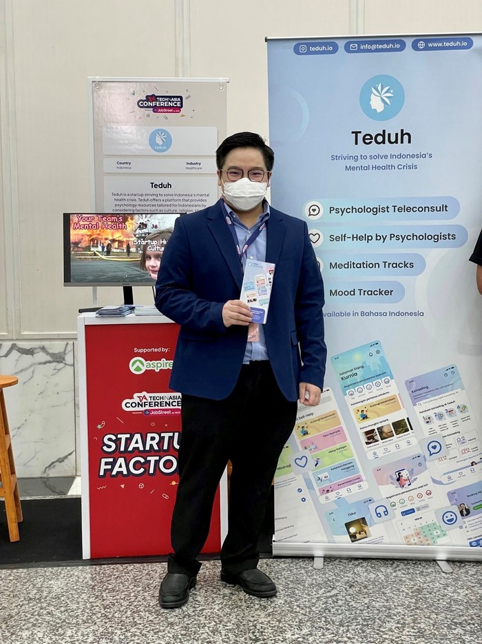 Christian Chonardo, lulusan NUS Singapura asal Indonesia yang kini bangun startup