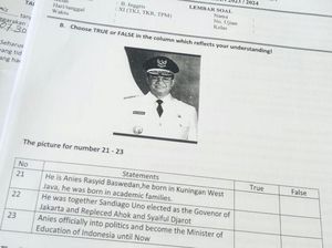Fakta-fakta Foto Anies Baswedan Nongol di Soal Ujian SMK Lamongan