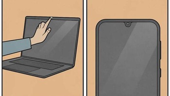 Mungkin di ponsel kameranya nggak ditutupin karena takutnya ribet kalau mau selfie. Kalau di laptop ditutup buat alasan keamanan. Foto: (Bored Panda).